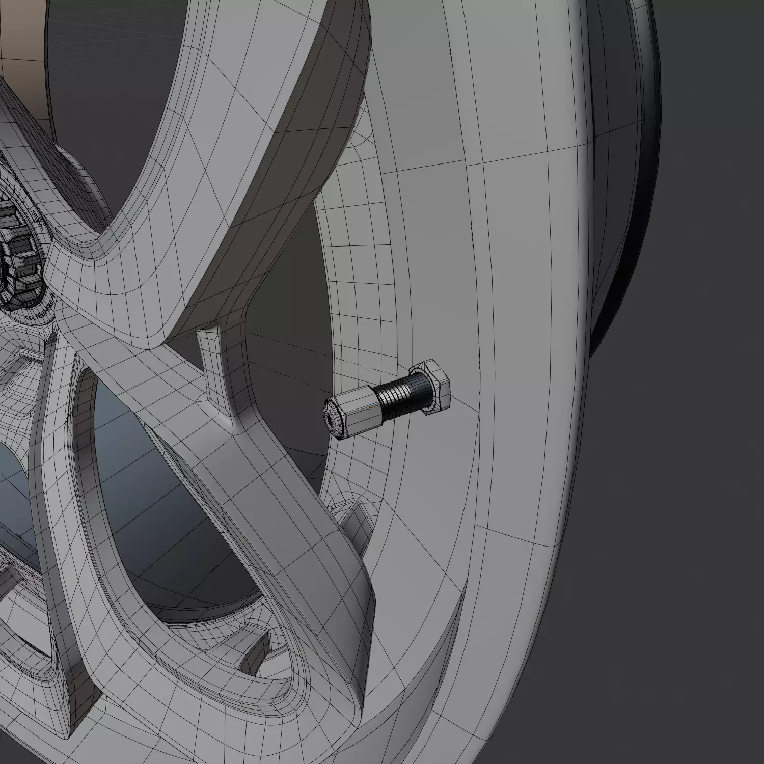 AL13 R110 Centerlock wheel 3D model_7