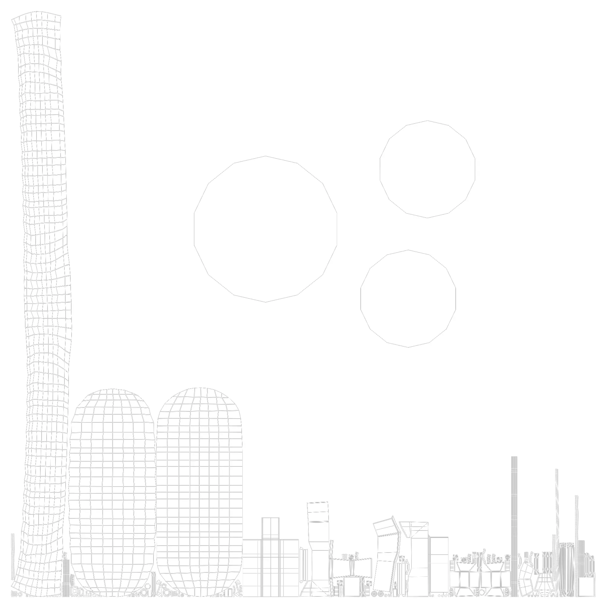 Futuristic Hovercraft 3D Model  Game Ready Vehicle for game Low-poly 3D model_11