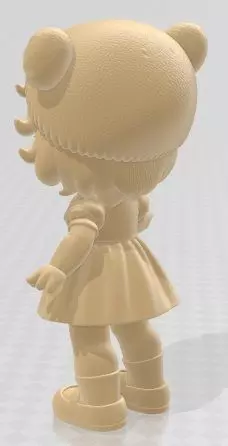 Na Na Na Surprise - Heidi Printable Doll 3D print model_4