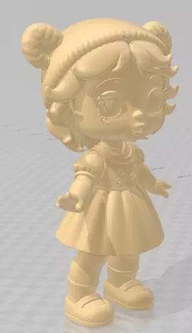Na Na Na Surprise - Heidi Printable Doll 3D print model_2