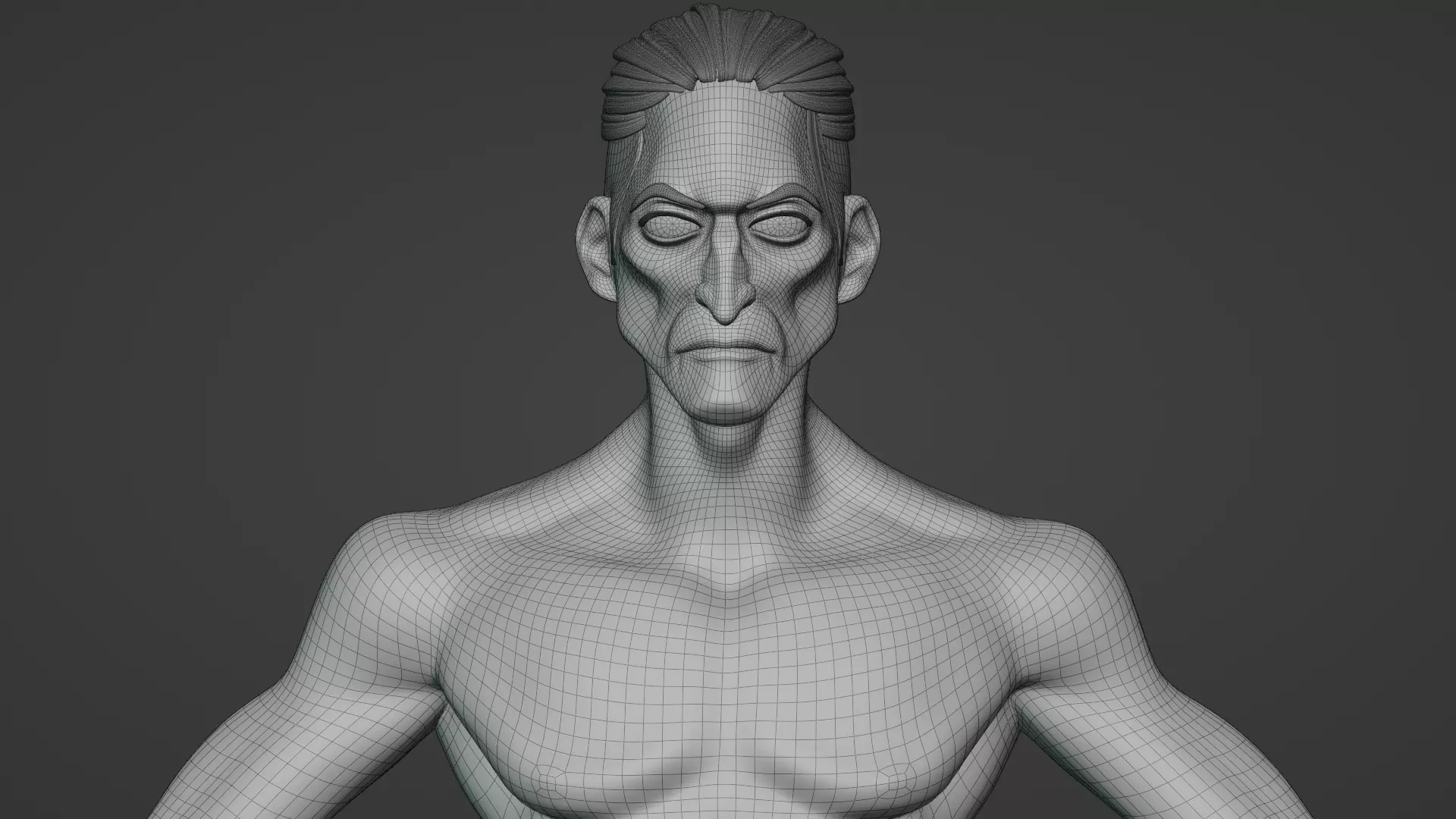 Cartoon male character Stan game ready Low-poly 3D  Low-poly 3D model_7