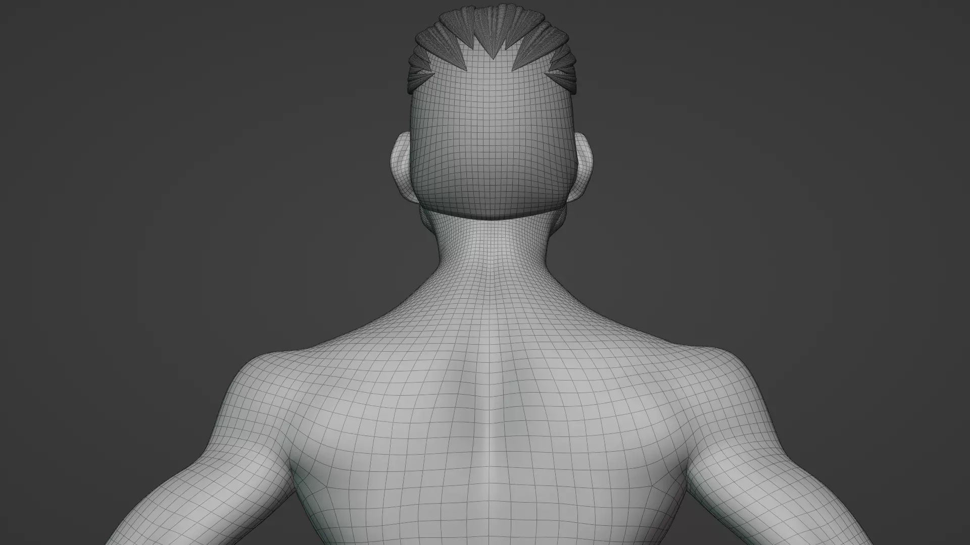 Cartoon male character Stan game ready Low-poly 3D  Low-poly 3D model_5