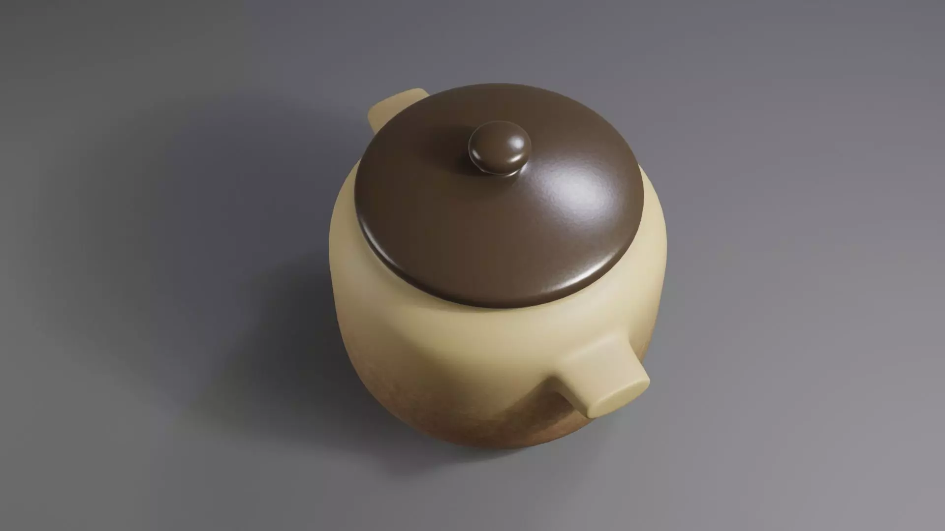 Clay Pot 3D model_4