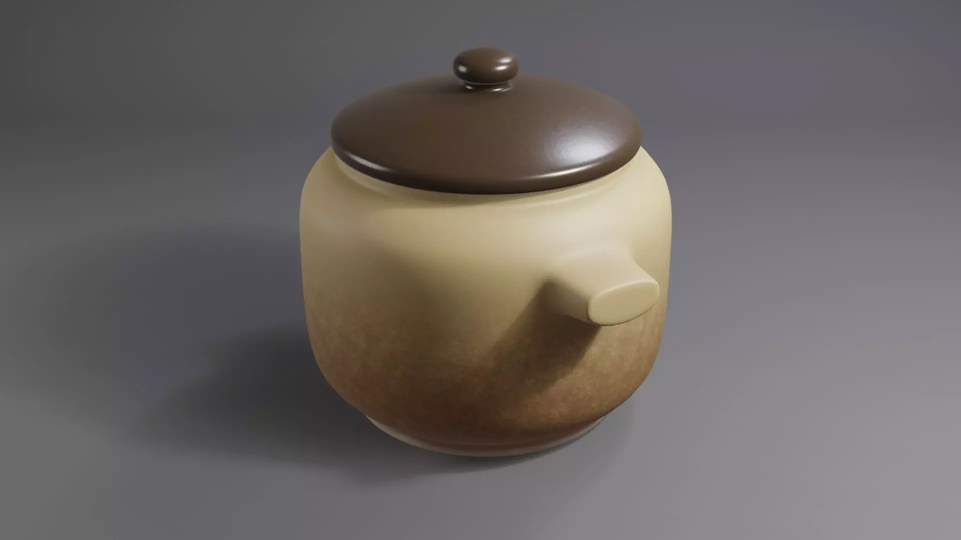 Clay Pot 3D model_3