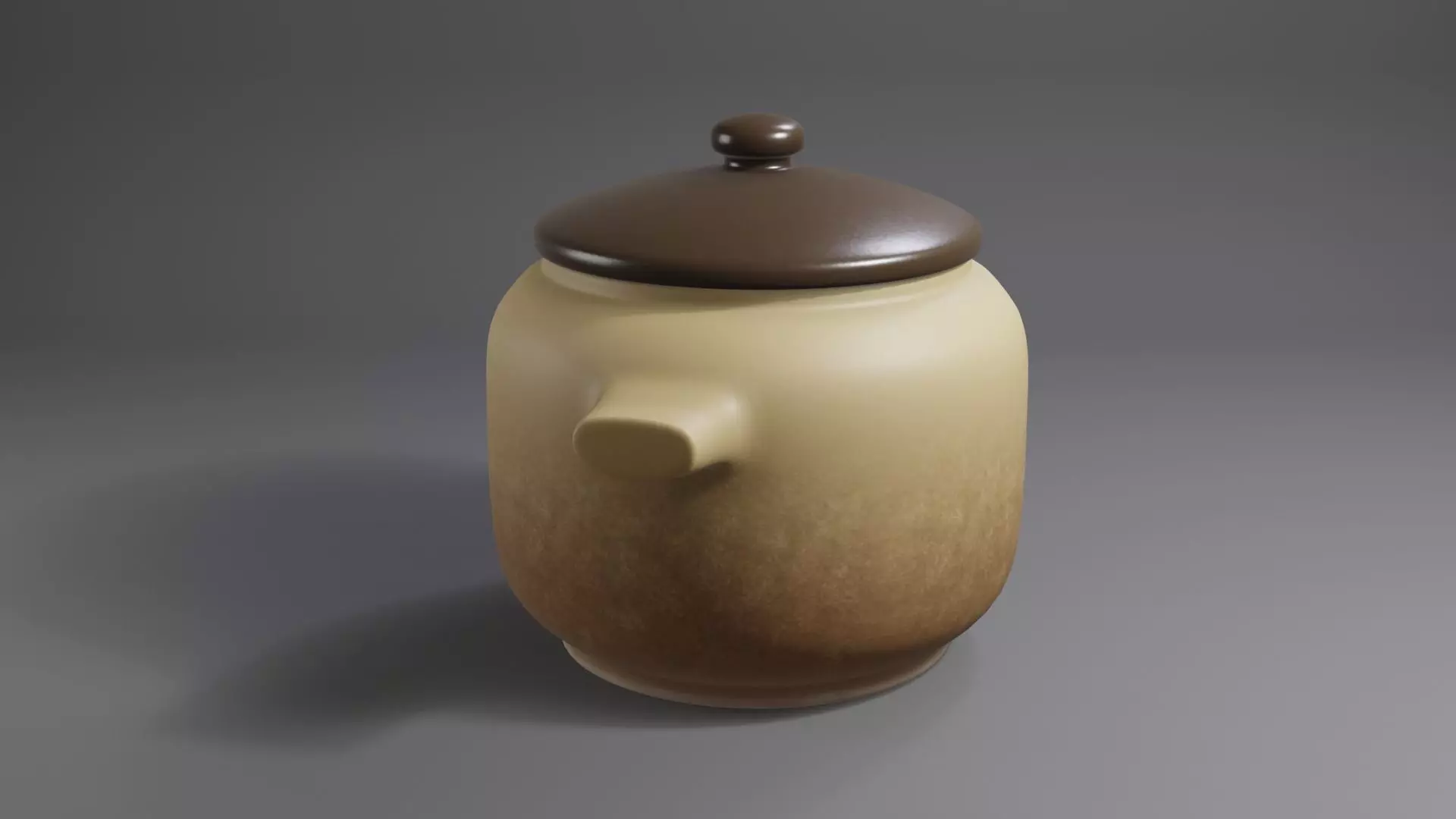 Clay Pot 3D model_1