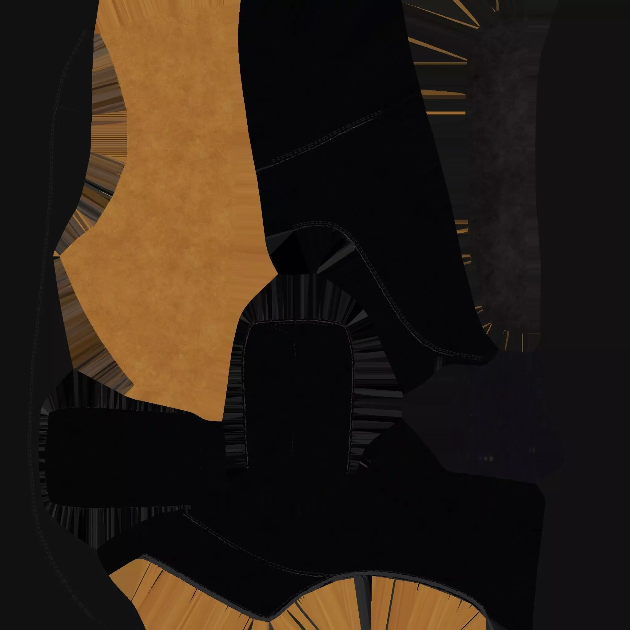 CLASSIC MENS 3D SHOES Free low-poly 3D model_14