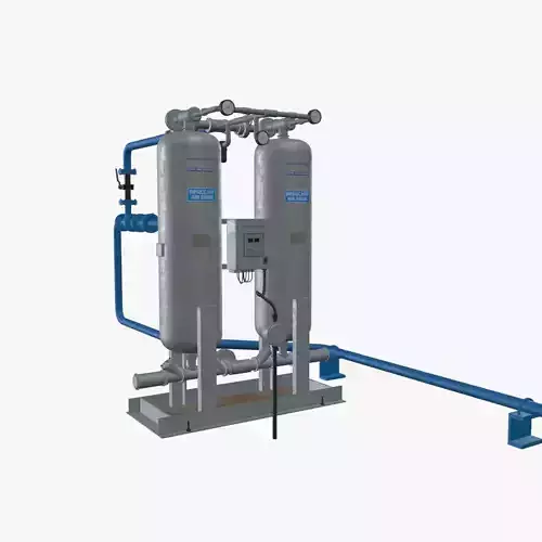 Desiccant air dryer