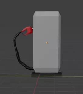 Low Poly Gas Pump 3D Model Low-poly 3D model_3