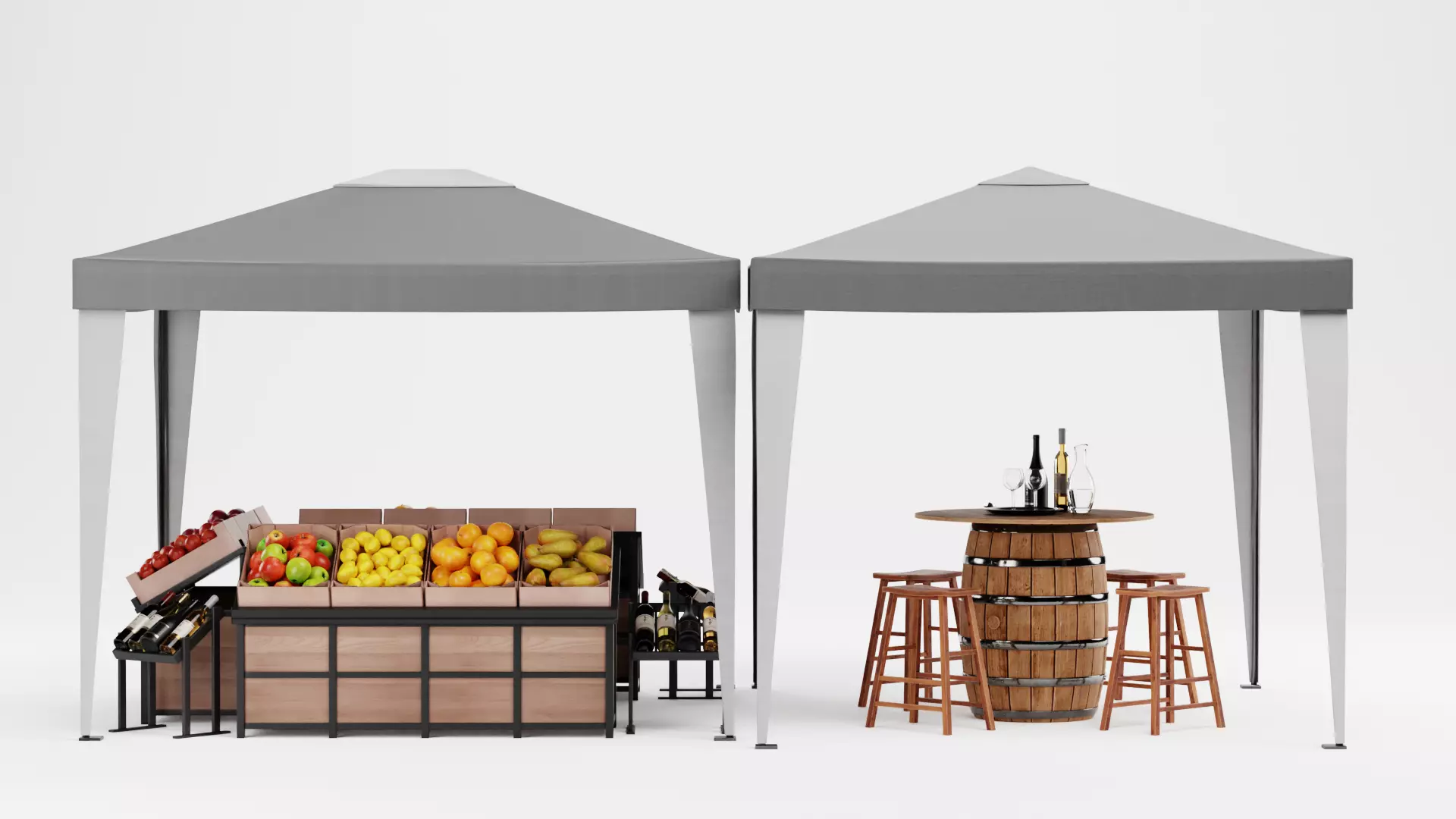 -Fair Stand V2- 3D model_1