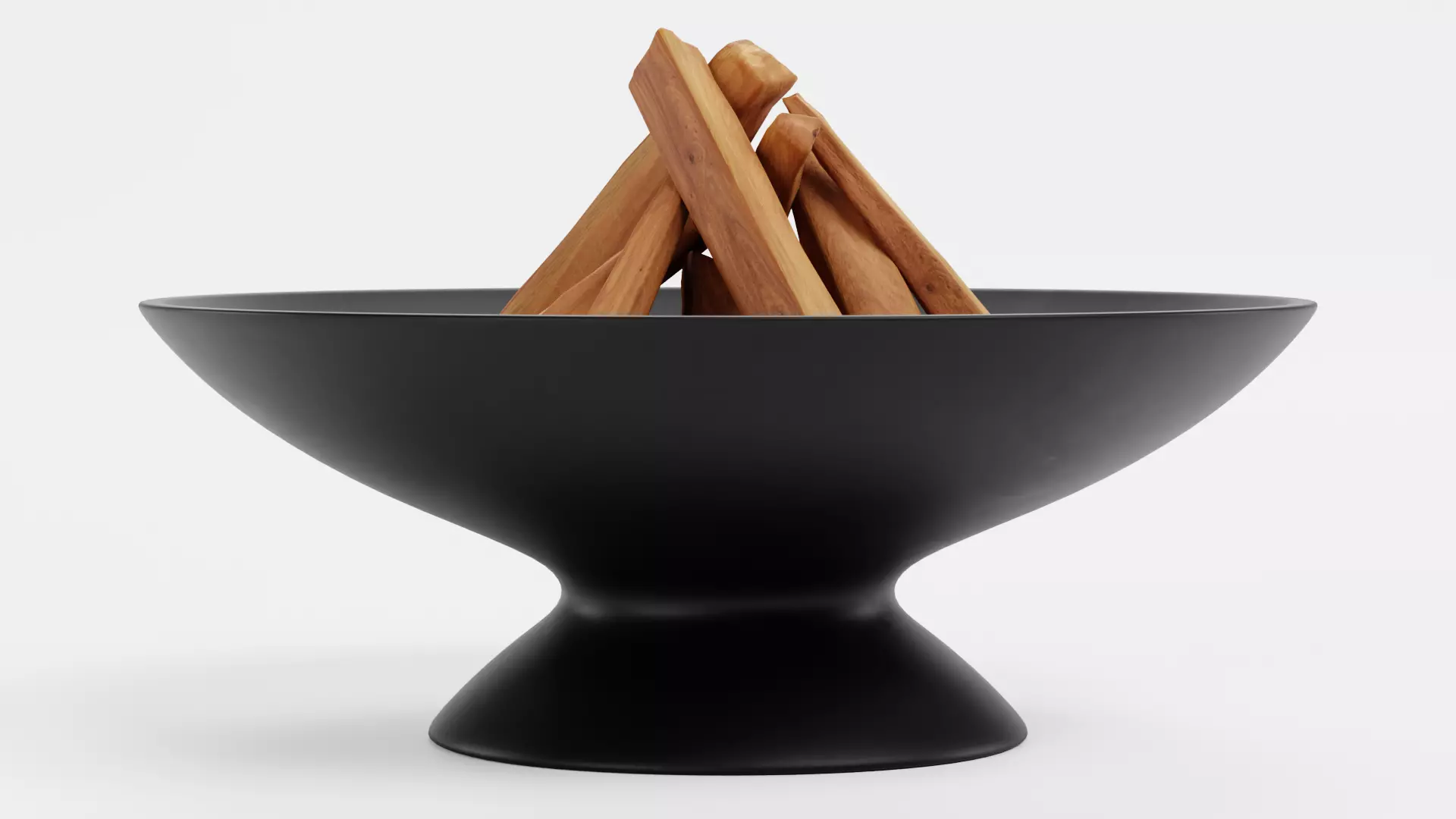 -Fire Pit V1- Low-poly 3D model_1