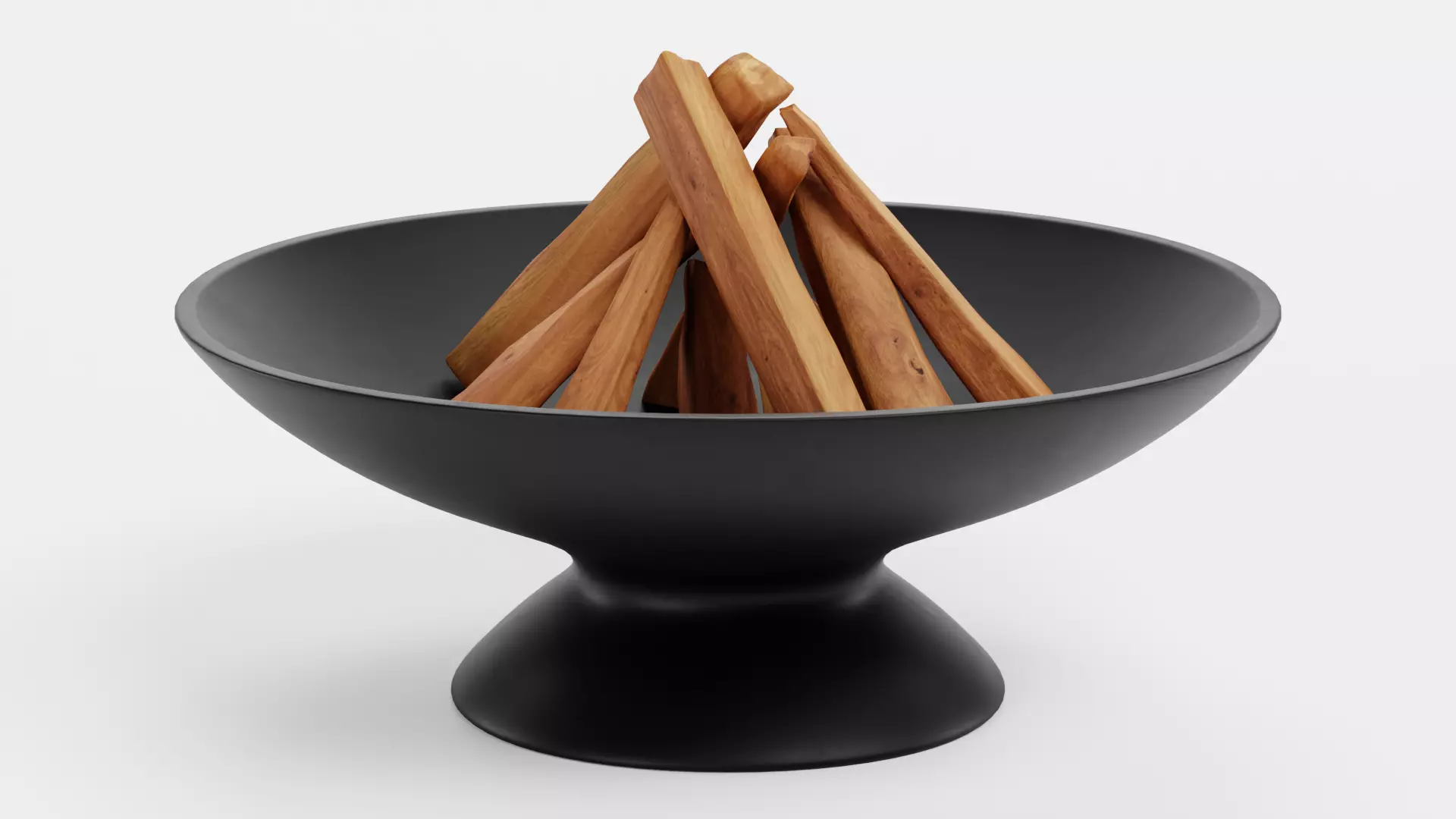 -Fire Pit V1- Low-poly 3D model_0