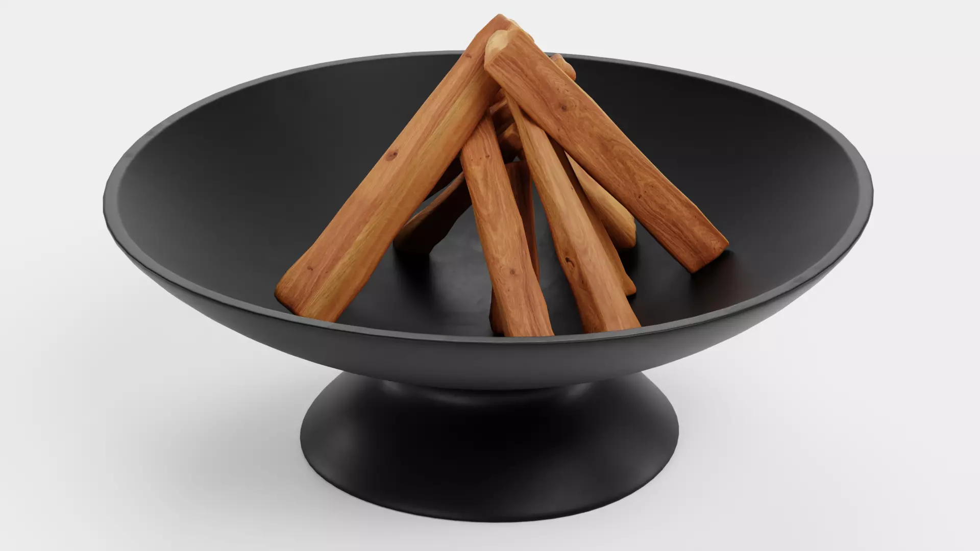 -Fire Pit V1- Low-poly 3D model_2