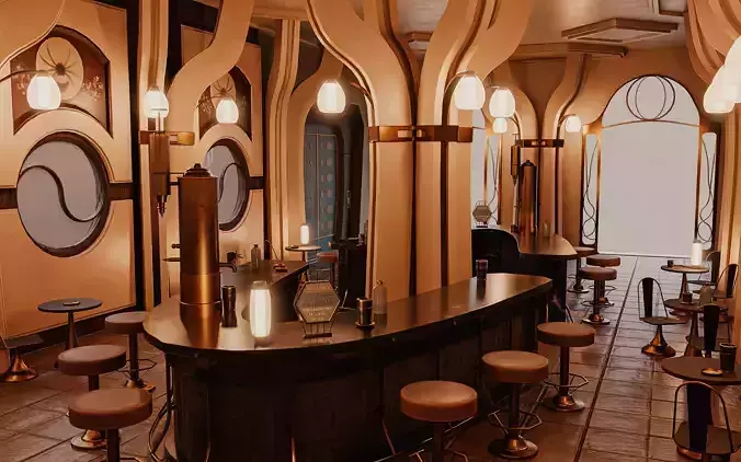 Ghorman Cafe - Star Wars Andor