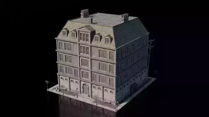 Dark Fantasy Building - Hotel