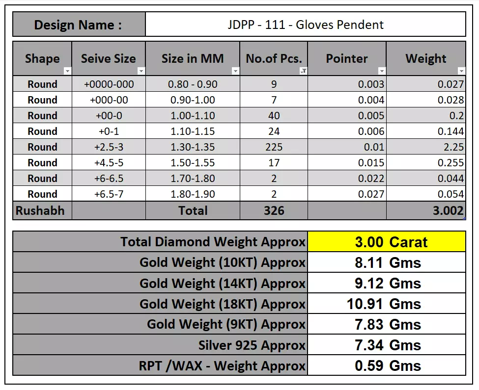 Custom Boxing gloves Pendant - Boxing gloves Necklace  3D print model_17