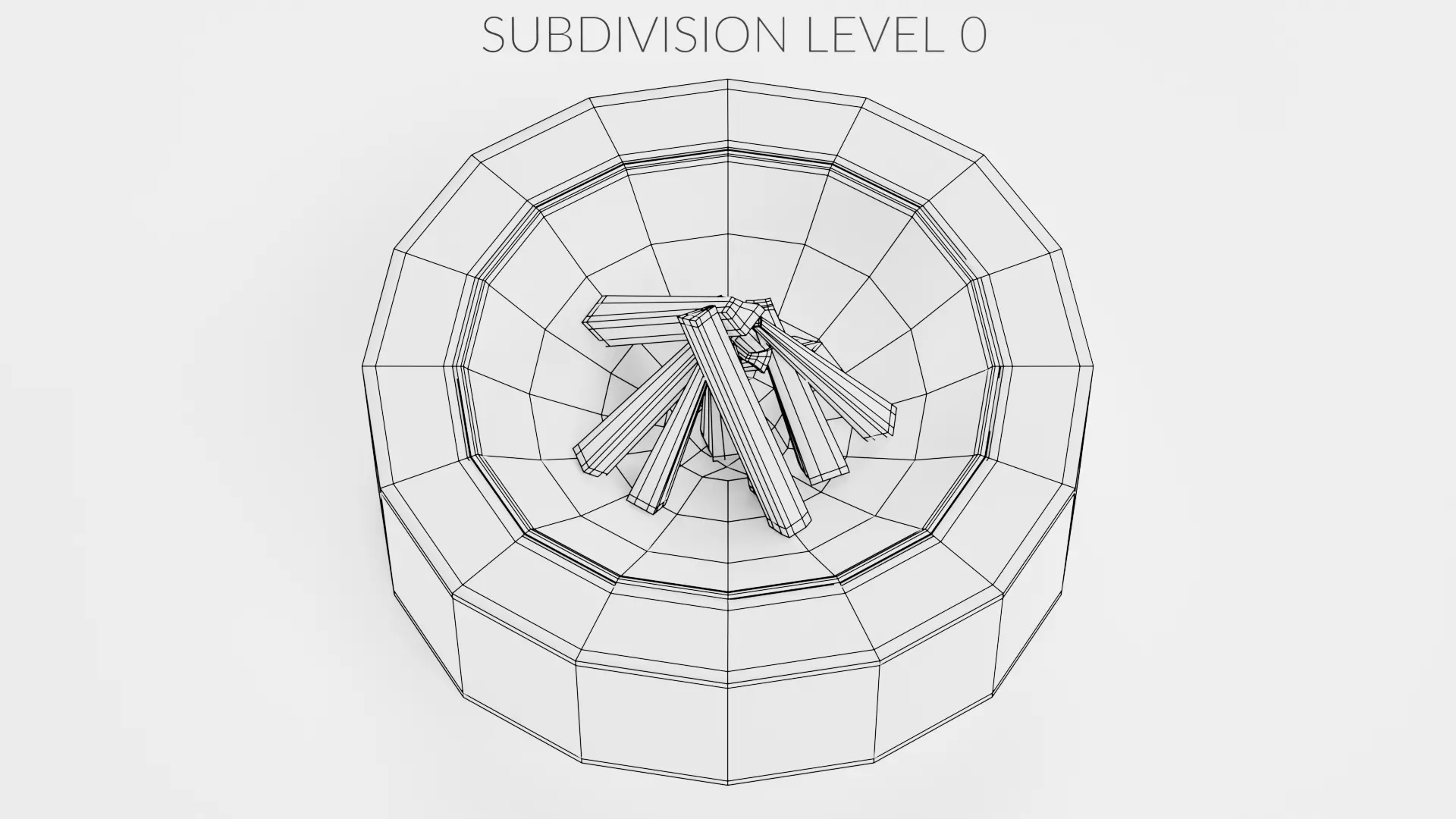 -Fire Pit V3- Low-poly 3D model_9