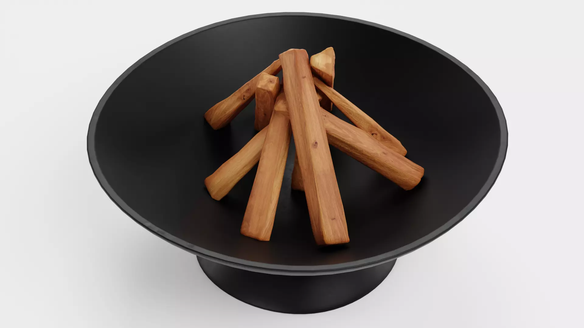 -Fire Pits- Low-poly 3D model_7