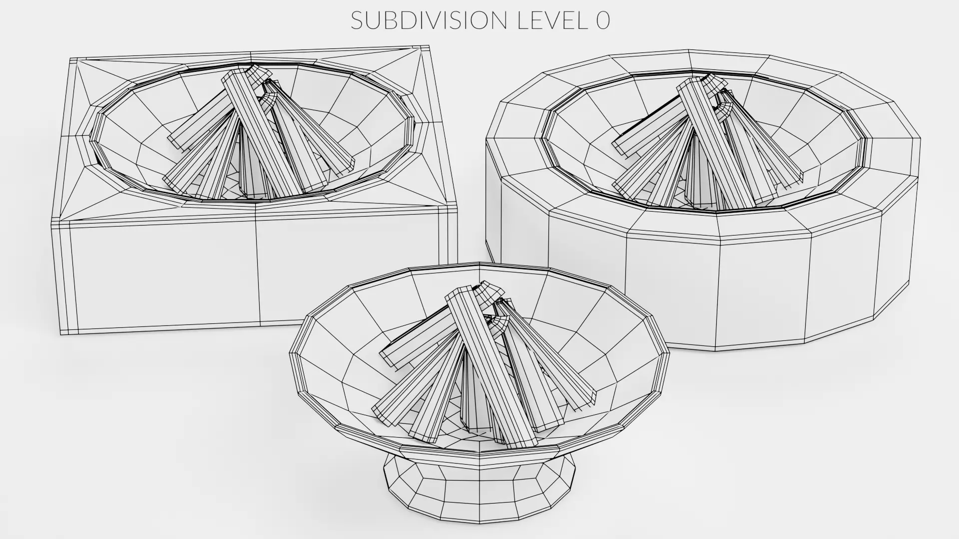 -Fire Pits- Low-poly 3D model_13