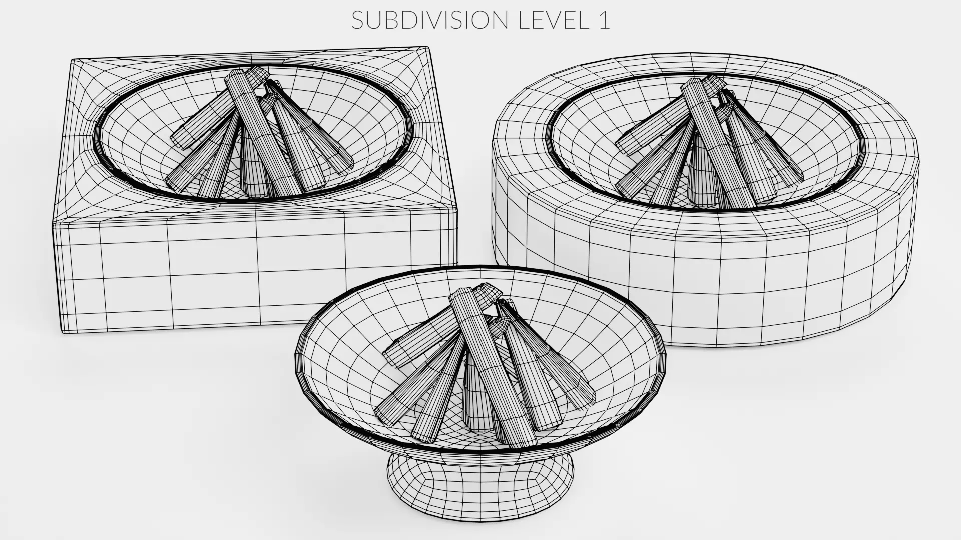 -Fire Pits- Low-poly 3D model_14
