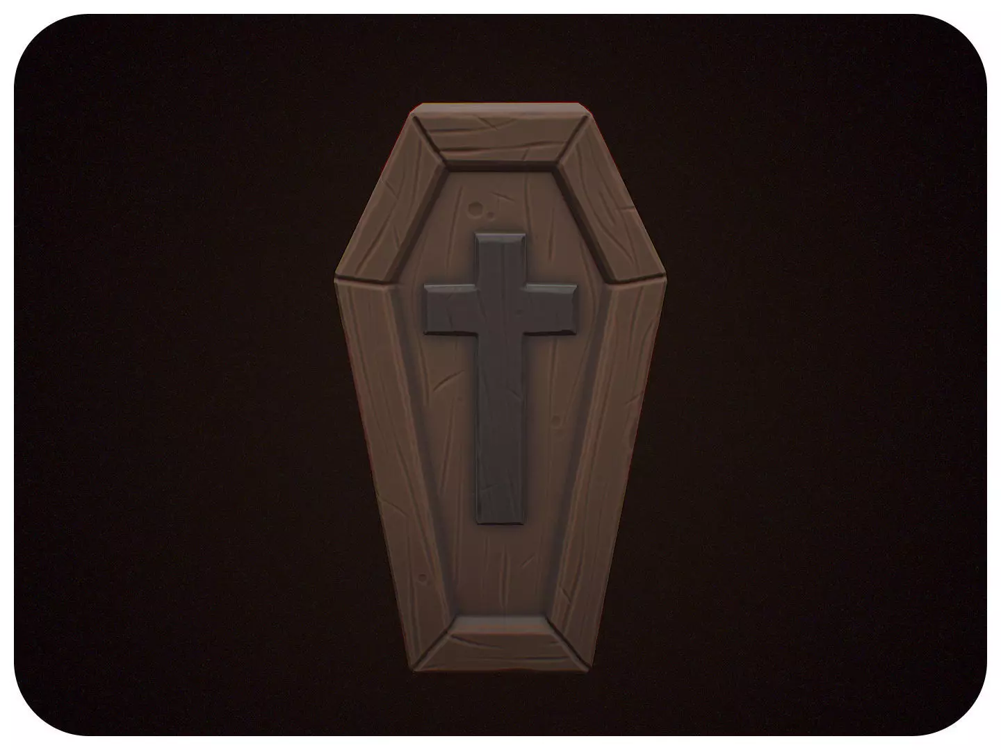 Stylized Halloween Props Pack 3D Model Collection_11