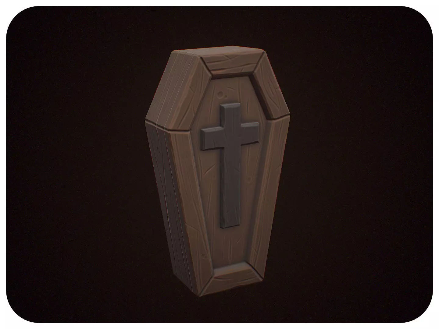 Stylized Halloween Props Pack 3D Model Collection_12