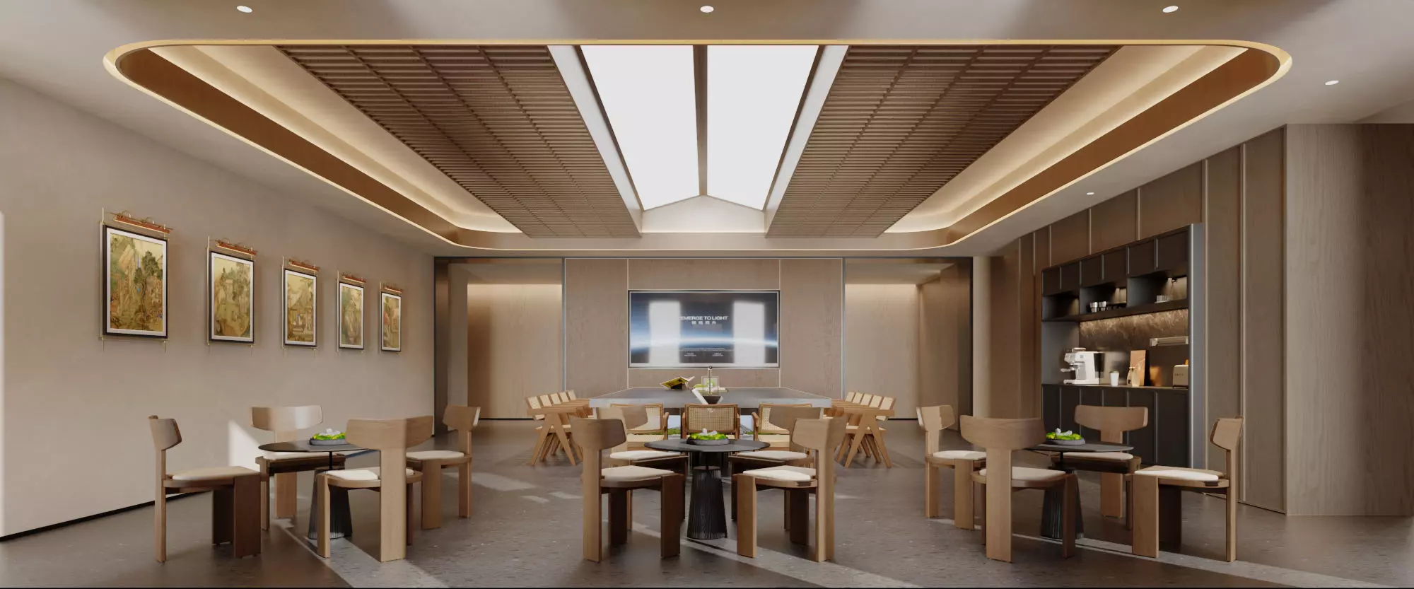 Clothing and textile fabric store 3D model_3