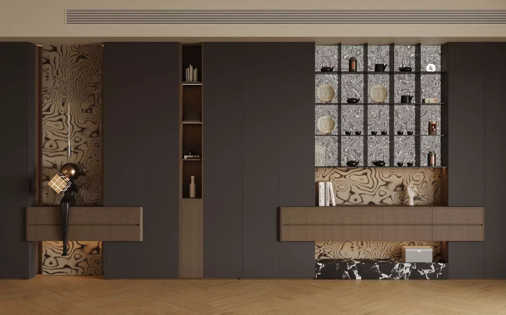  tea cabinet 3D model_2