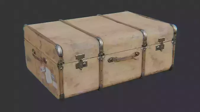 Dun Luggage Chest
