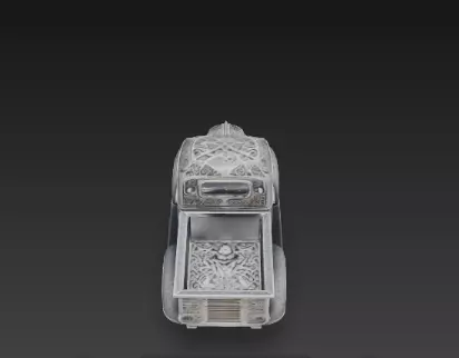 3D Festive Truck Christmas Decoration 3D print model_14