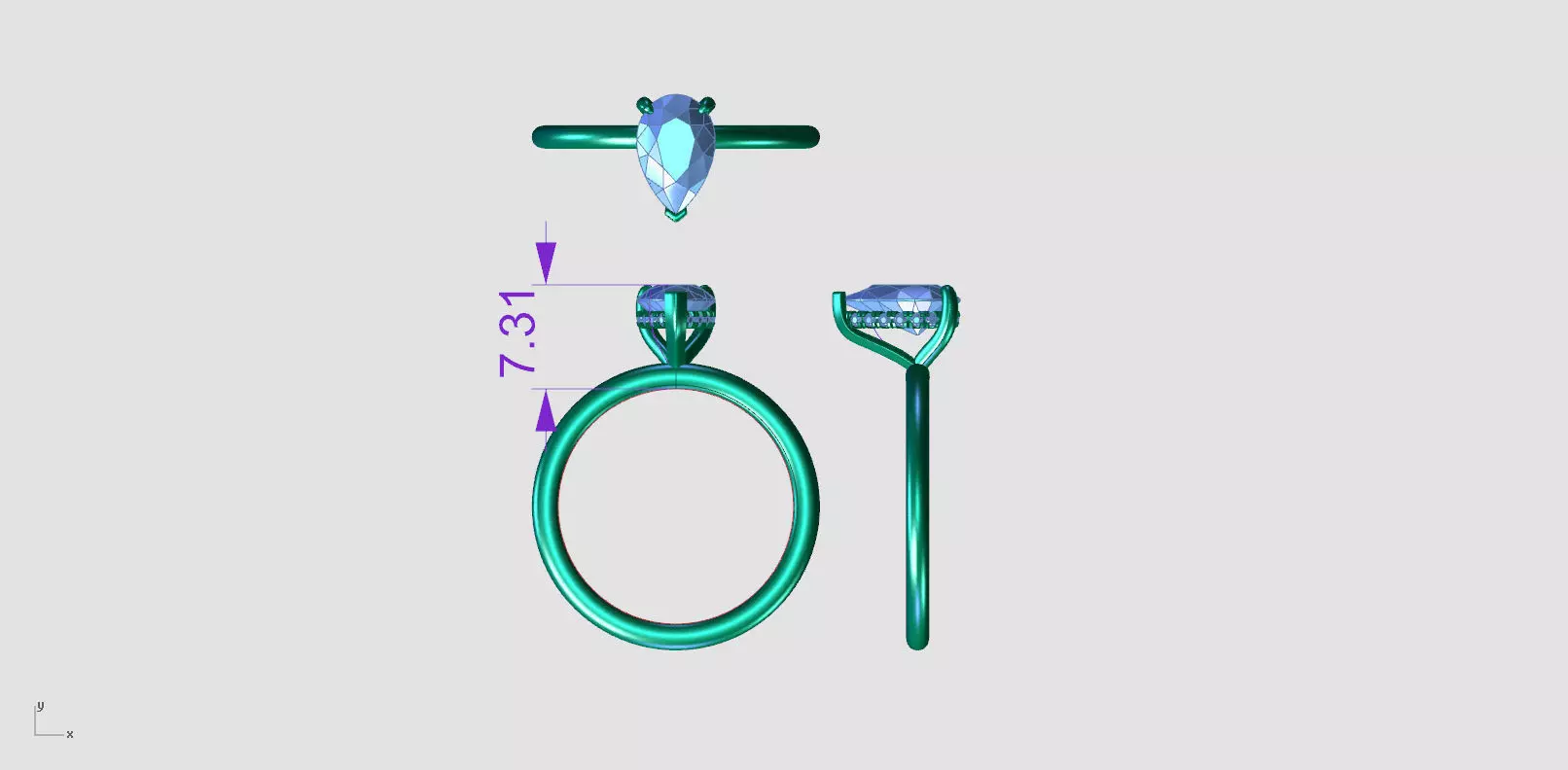 ZAB001A PEAR 3D print model_10