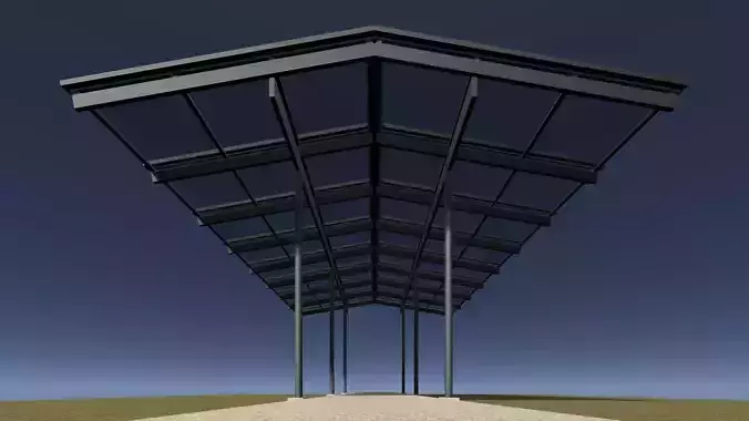 Covered walkway 25U13