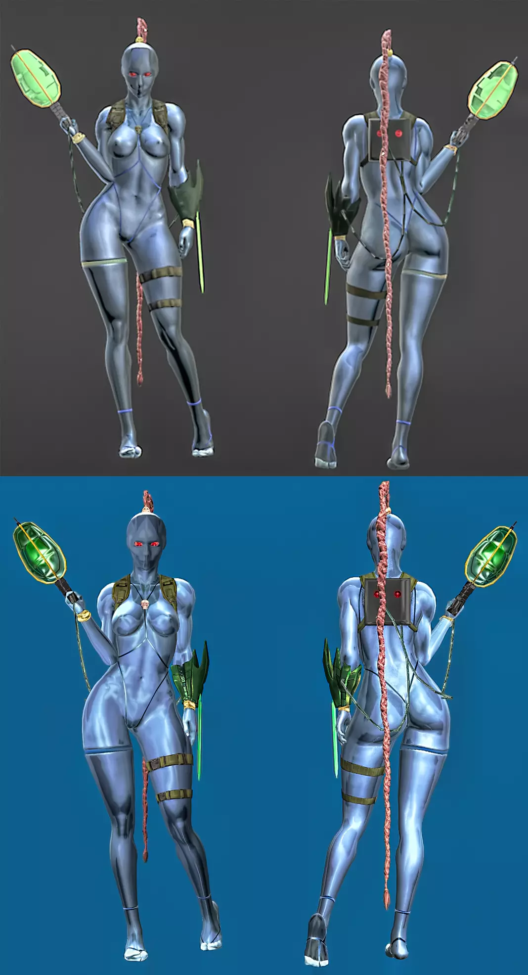 Warhammer 4k Callidus Assassin 3D model_0