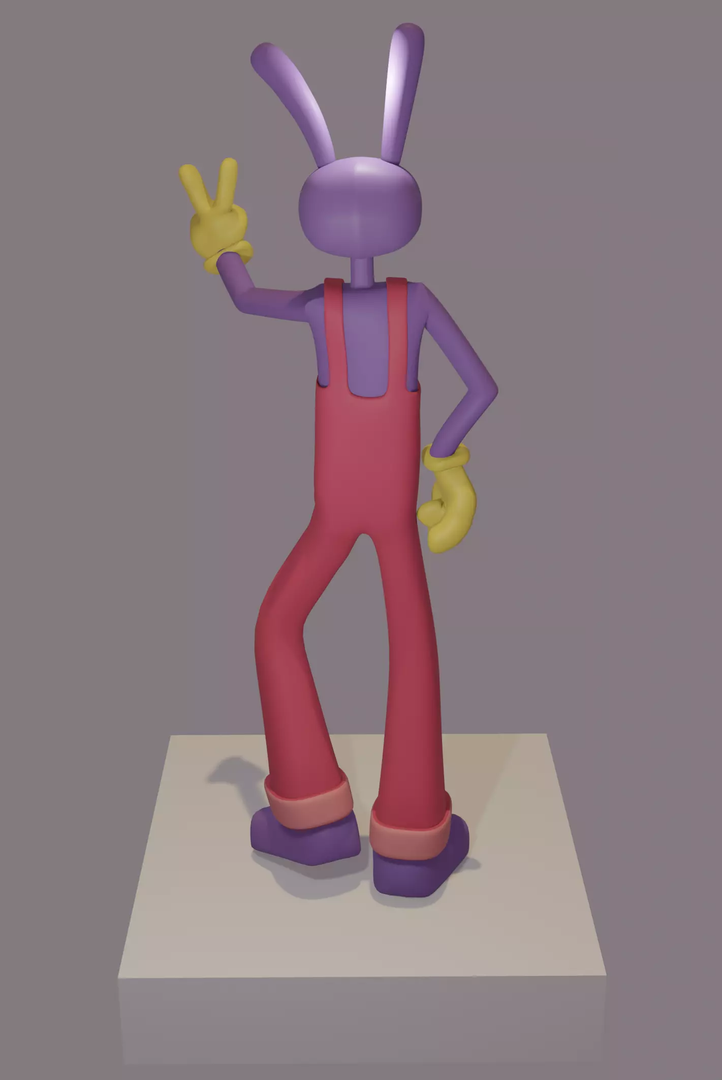 Jax - PRINTING - FROM The Amazing Digital Circus 3D print model_3