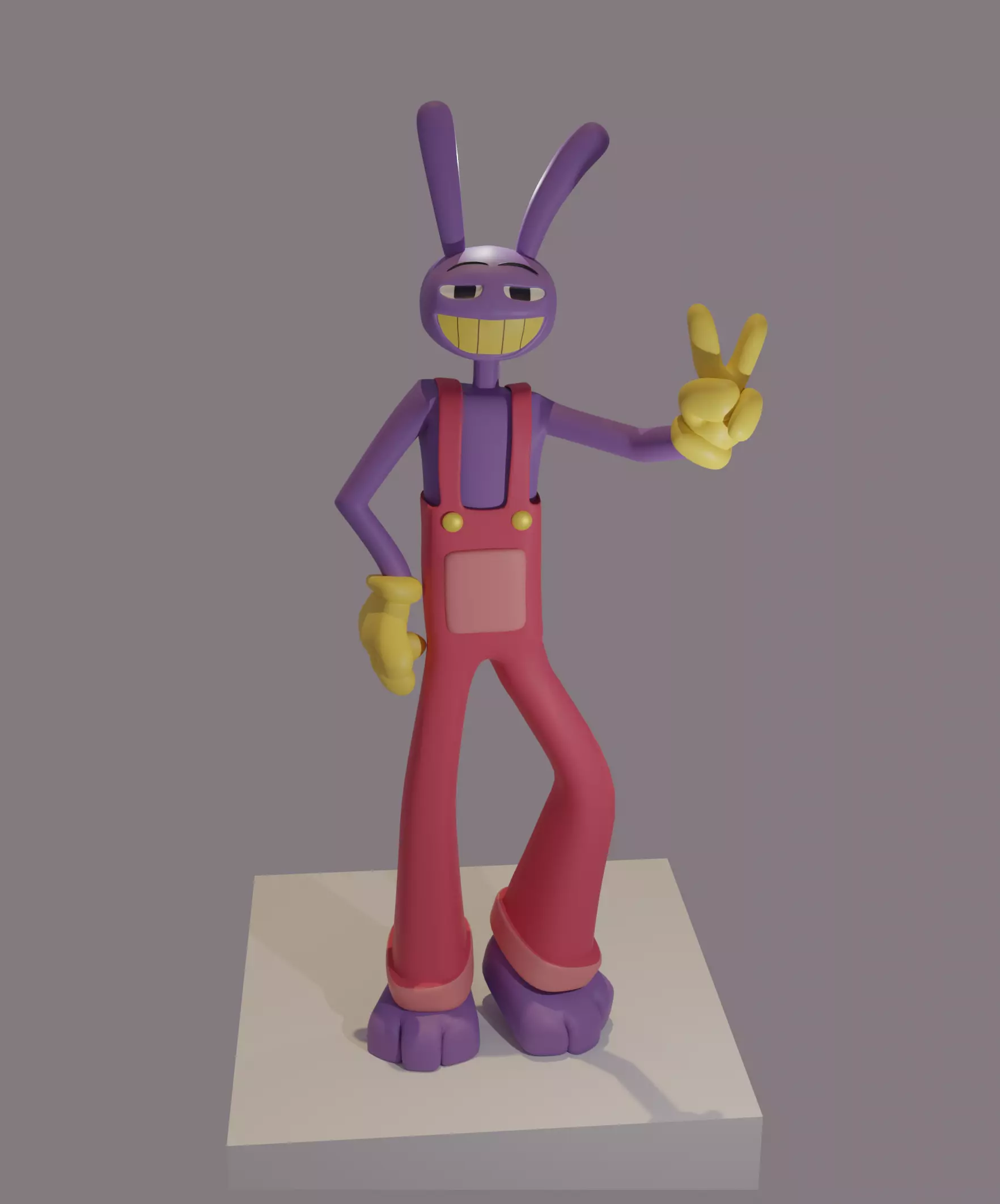 Jax - PRINTING - FROM The Amazing Digital Circus 3D print model_1