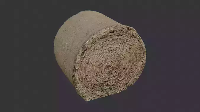 Large Round Hay Bale