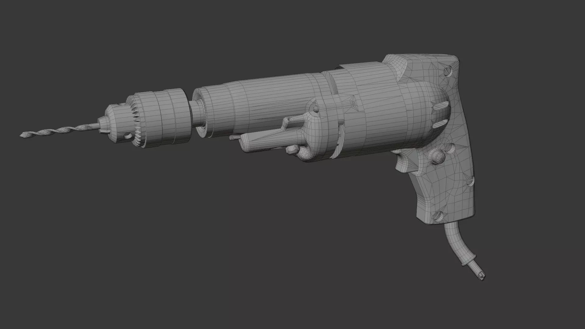 Drill Machine 3D model 3D model_9