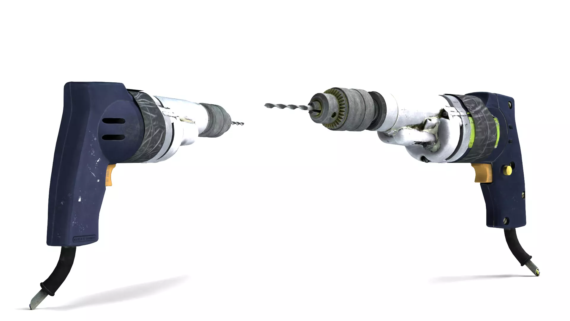 Drill Machine 3D model 3D model_0