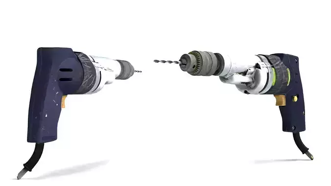 Drill Machine 3D model