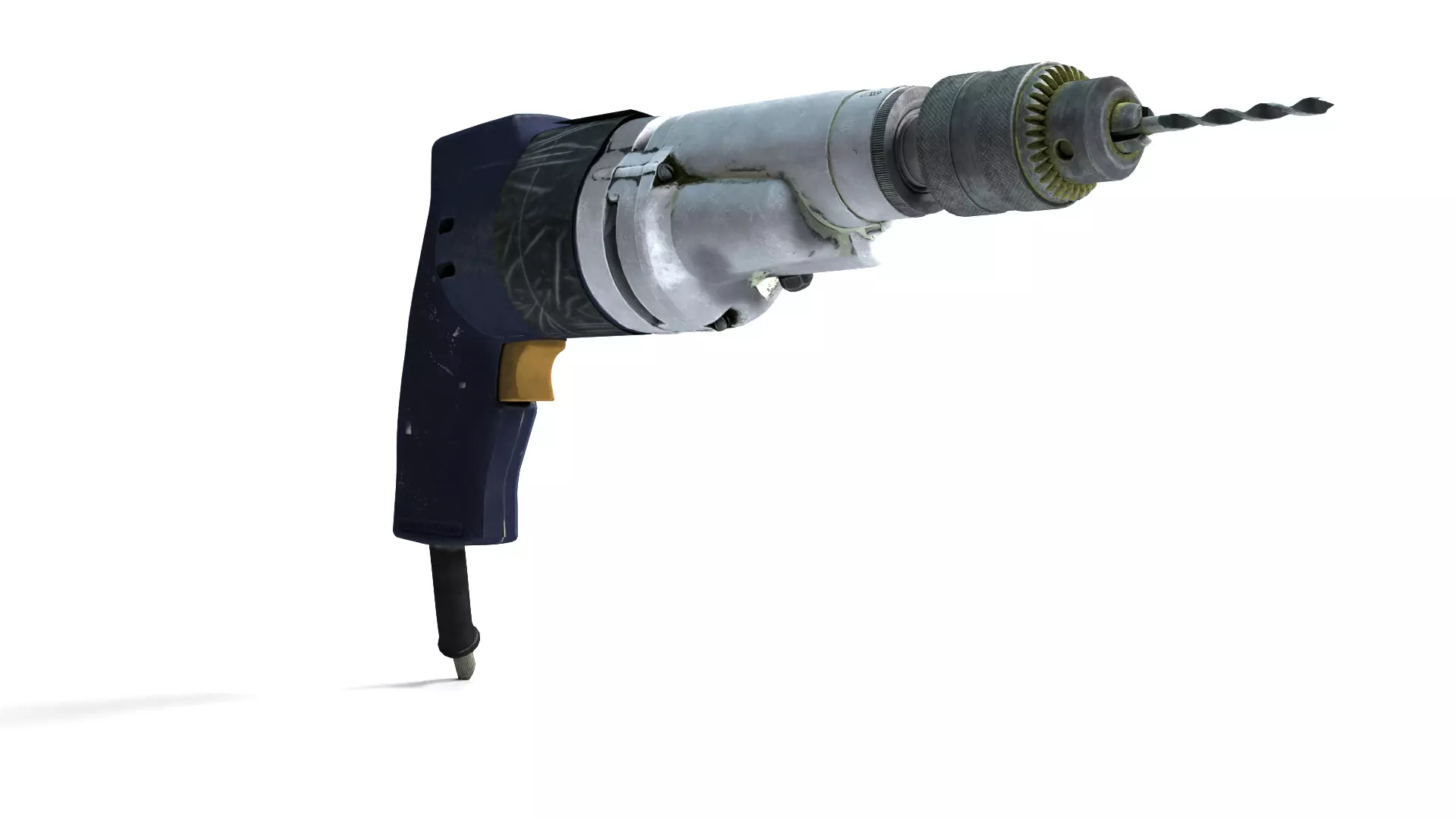 Drill Machine 3D model 3D model_1