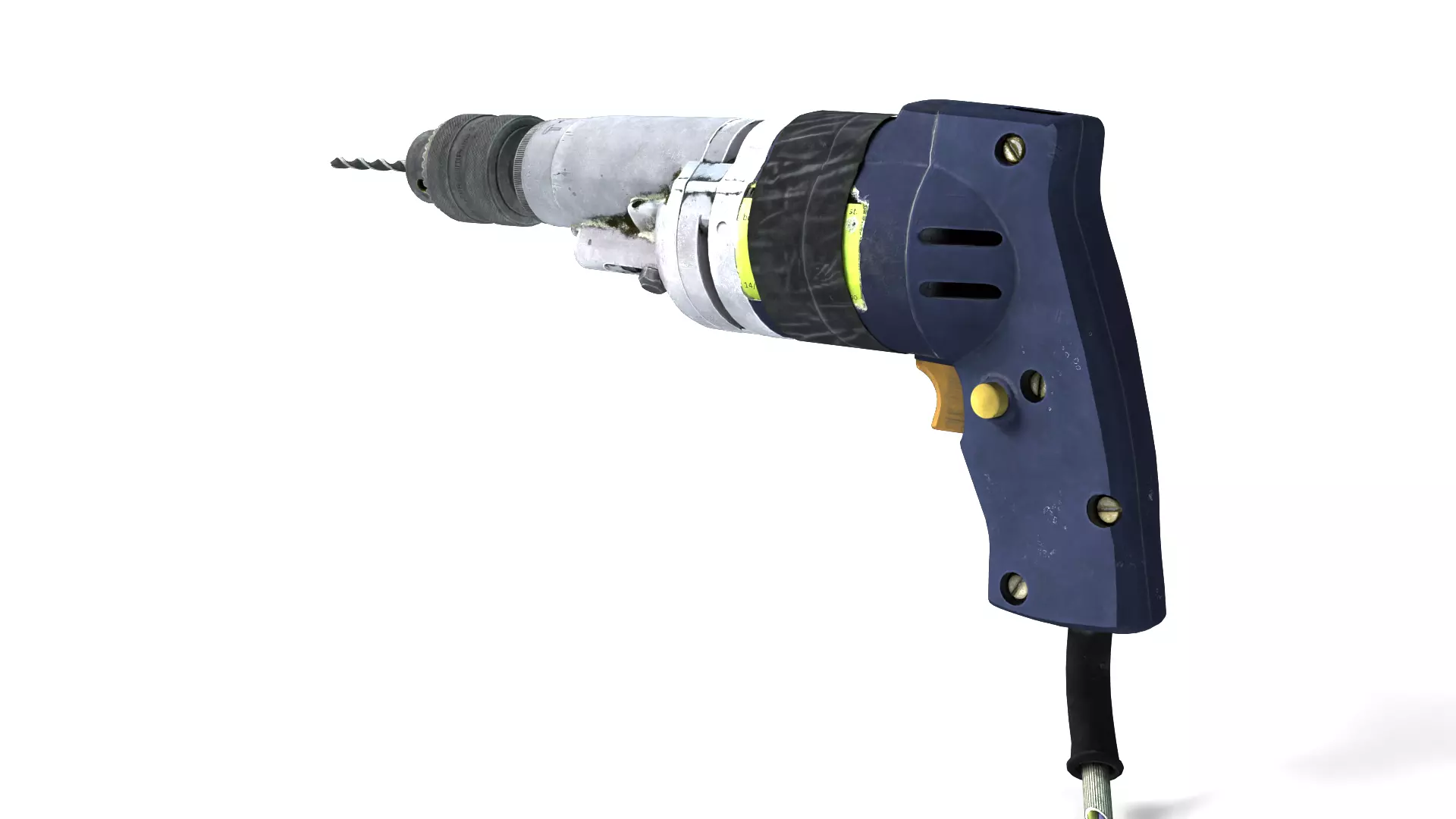 Drill Machine 3D model 3D model_5