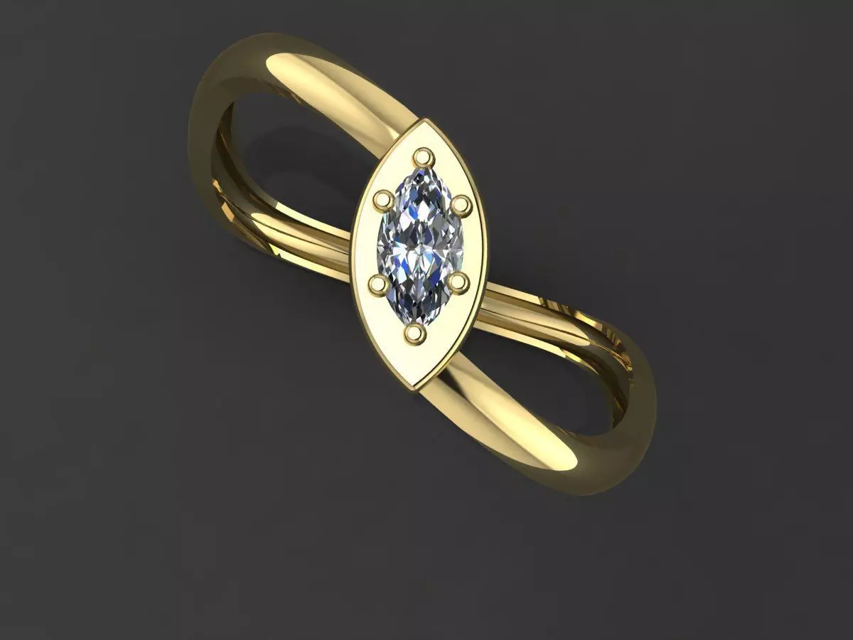 rings 3D print model_4