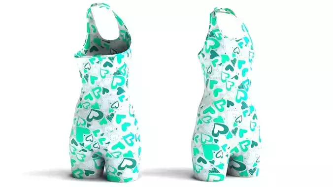 Woman Dress High Quality 3D Clothing Model