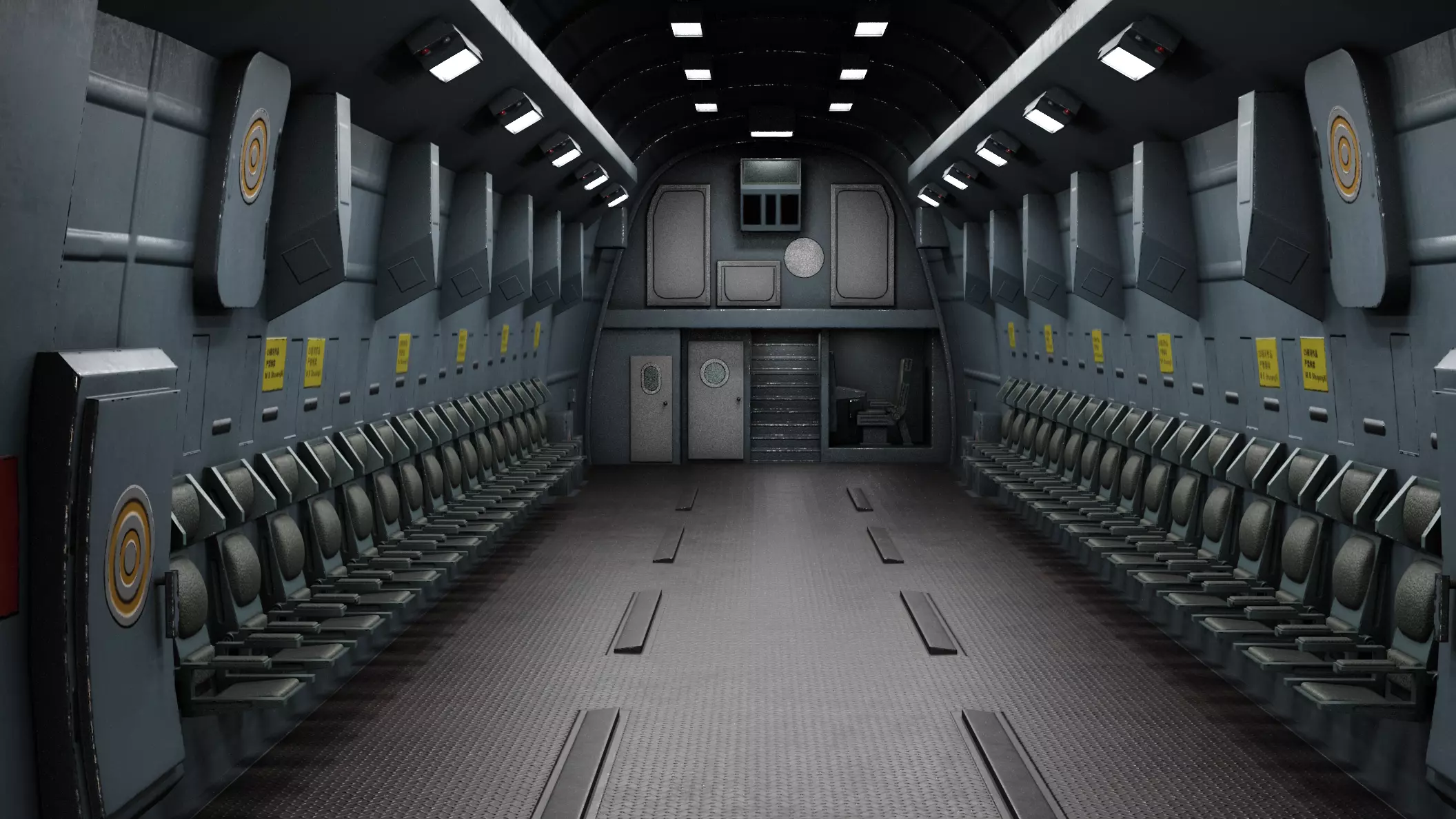 PLAAF Y-20B Transport Aircraft Xian Y20B Yun20 Yun20B 3D model_10