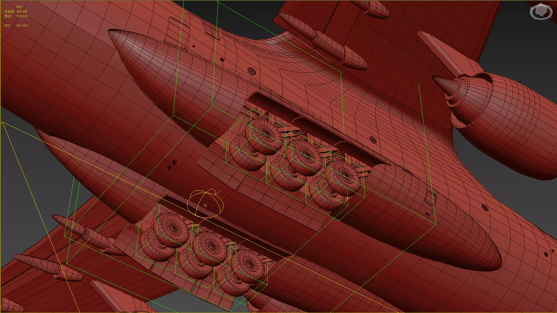 PLAAF Y-20B Transport Aircraft Xian Y20B Yun20 Yun20B 3D model_36
