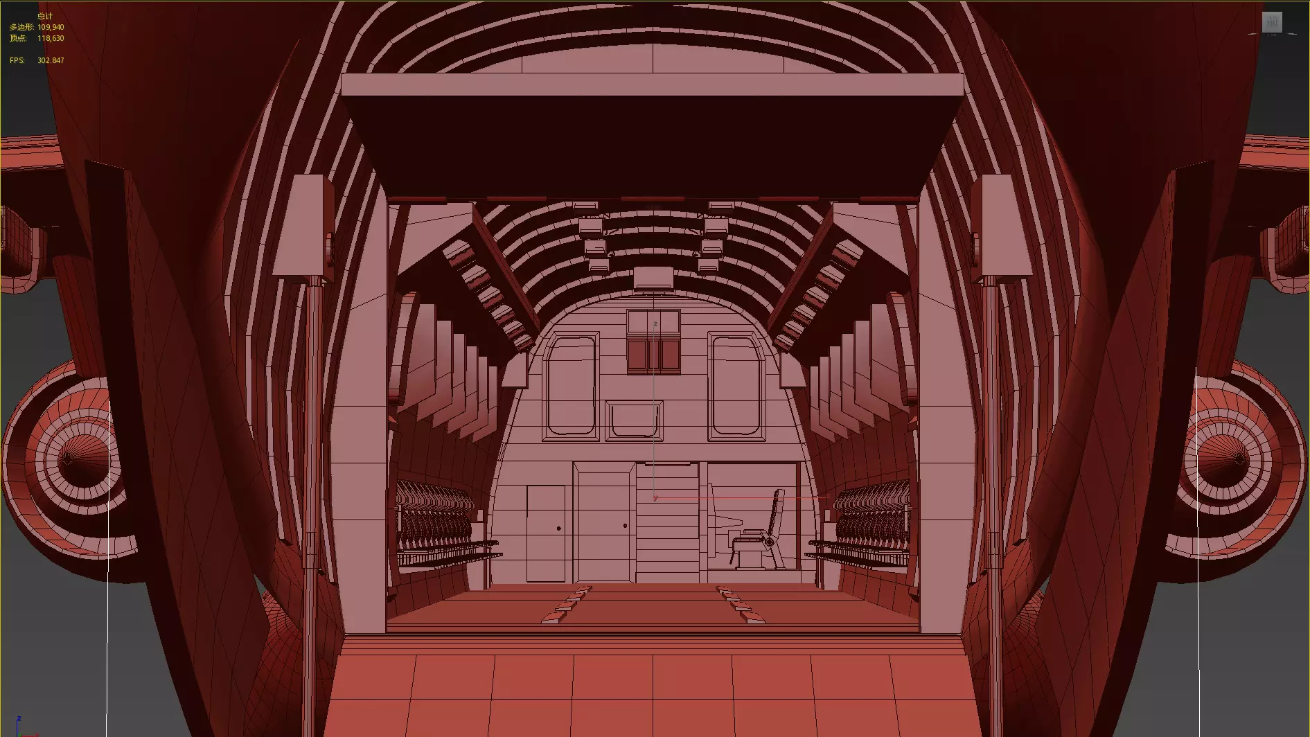 PLAAF Y-20B Transport Aircraft Xian Y20B Yun20 Yun20B 3D model_35