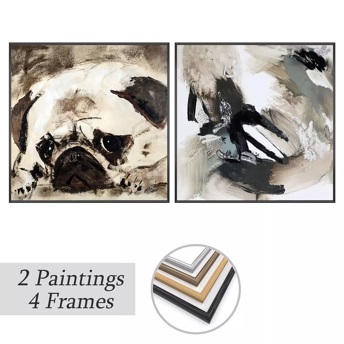 Wall Art Set 4396 3D model_0