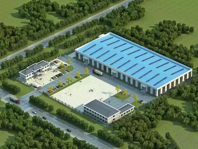 Modern Industrial Facility