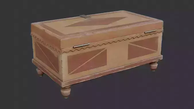 wooden small cabinet chest with decorative panels