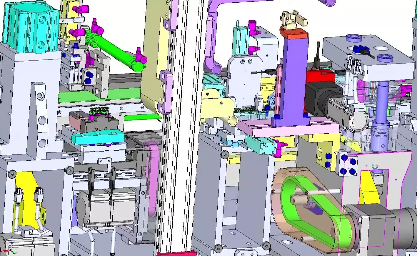 Automatic Terminal Cutting Bending and Crimping Machine 3D model_16