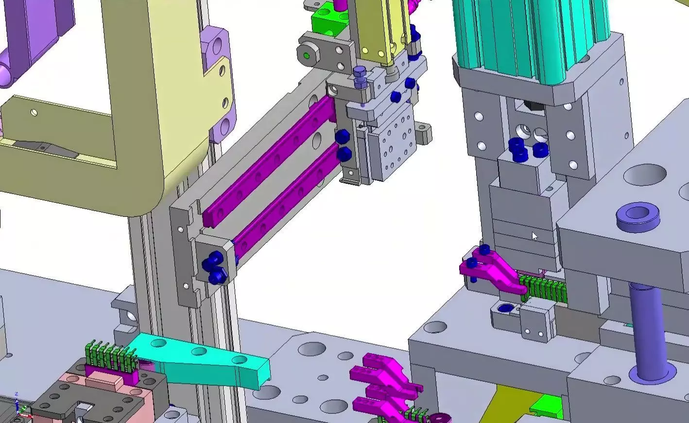 Automatic Terminal Cutting Bending and Crimping Machine 3D model_24